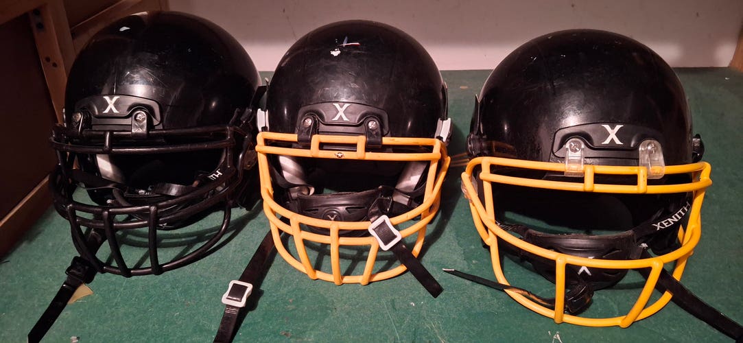 3 Adult Xenith Helmets $89 each(Used)