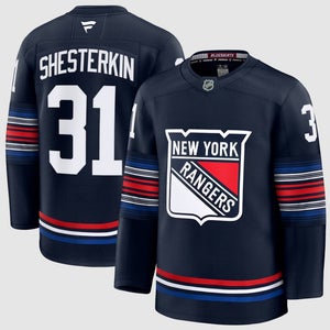 Igor Shesterkin New York Rangers Fanatics Premium Alternate Jersey Size 54 NWT