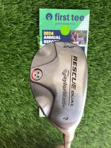 TaylorMade Rescue Dual 4-Hybrid 22* With Ladies Graphite Shaft