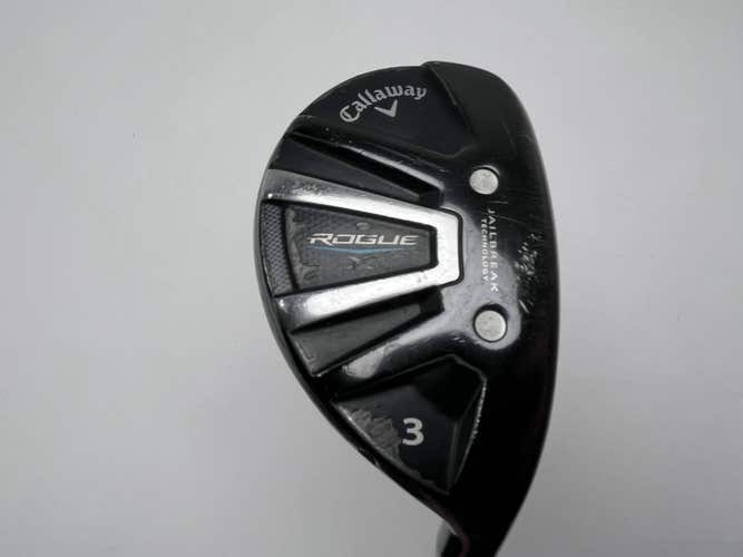 Callaway Rogue X 3 Hybrid 18* Aldila Synergy 60g Regular Graphite Mens RH