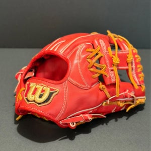 Rare Japanese Wilson Staff 69 model RH Infield Baseball Glove 11.5" (Used)