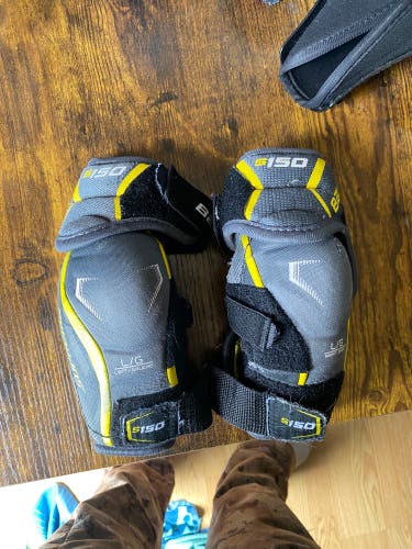 Junior Large Bauer Supreme 150 Elbow Pads (Used)