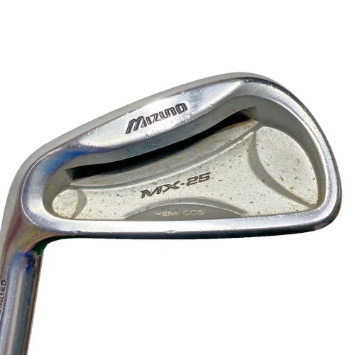 Mizuno MX-25 Hemi Cog Forged 6 Iron Stiff Steel 37.5" Left-Handed Nice CP2 Grip