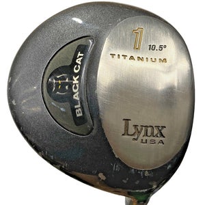 Lynx Golf Black Cat Ti Driver 10.5* Men's RH Unifiber Regular Graphite 44.5" HC