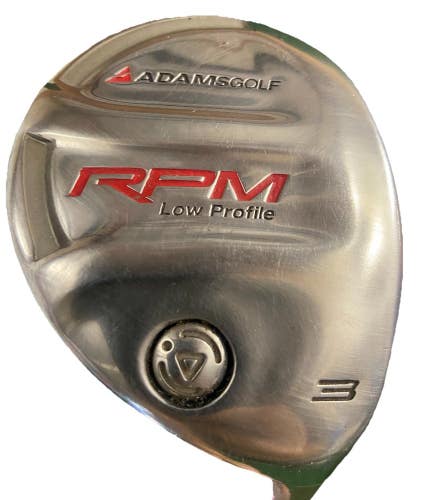 Adams Golf RPM Low Profile 3 Wood 15* RH 45g Ladies Graphite 41.5" With New Grip