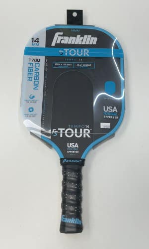 Franklin FS Tour Tempo 14mm Pickleball Paddle Used Once