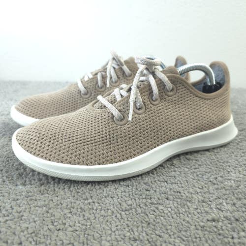 Allbirds Tree Runners Womens Size 8 Running Shoes Beige Sneakers Mesh Low Top