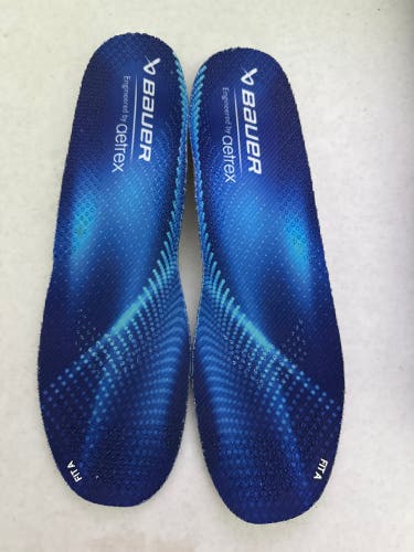 Bauer Aetrex Skate Orthotics Insoles Fit A Size 9 Senior