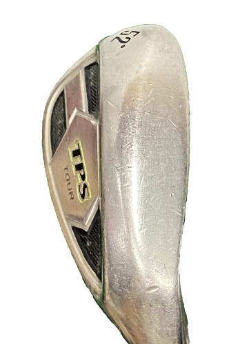 PowerBilt TPS Tour Gap Wedge 52*8 Stiff Steel 35" RH Nice Oversize Lamkin Grip