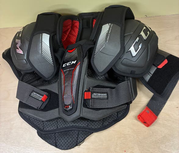 Large Junior CCM JetSpeed FT1 Shoulder Pads