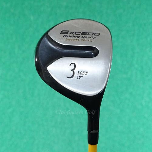 Excedo Driving Cavity SS-01 Fairway 15 3 Wood UST Graphite Regular Sonartec