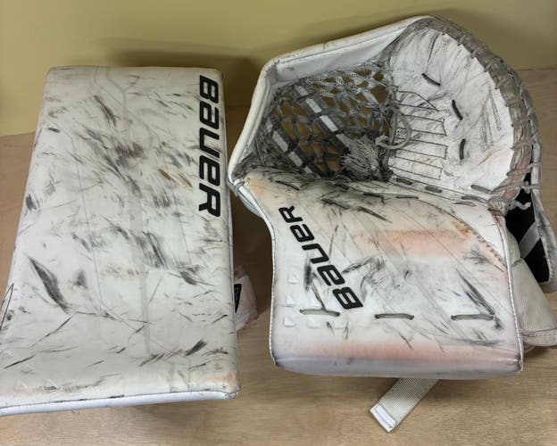 USED Bauer Supreme Shadow Regular (Glove & Blocker Set)