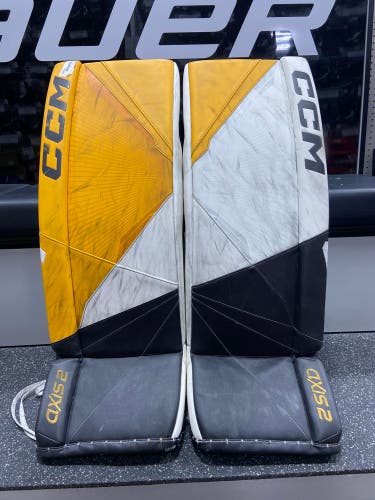 CCM Axis 2 33+1.5 Goalie Pads (Used)