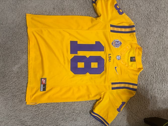 Yellow Large Men's Nike Jersey (New)