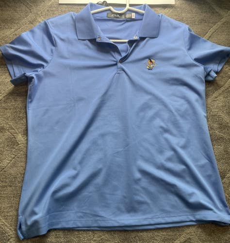 NEW!Philadelphia Philly Cricket Club Ralph Lauren RLX Blue Polo Golf Shirt Large