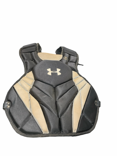 Used Under Armour UA CATCHER CHEST PROTECTOR Catchers Chest Protector Black Junior 11834-S000053477