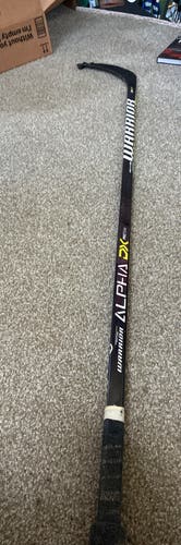 Senior Warrior Alpha DX Pro Team Left Hand Hockey Stick W05 100 Flex Pro Stock (Used)