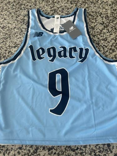 New Balance LI Legacy lacrosse club team jersey reversible mens S/M NEW Long Island