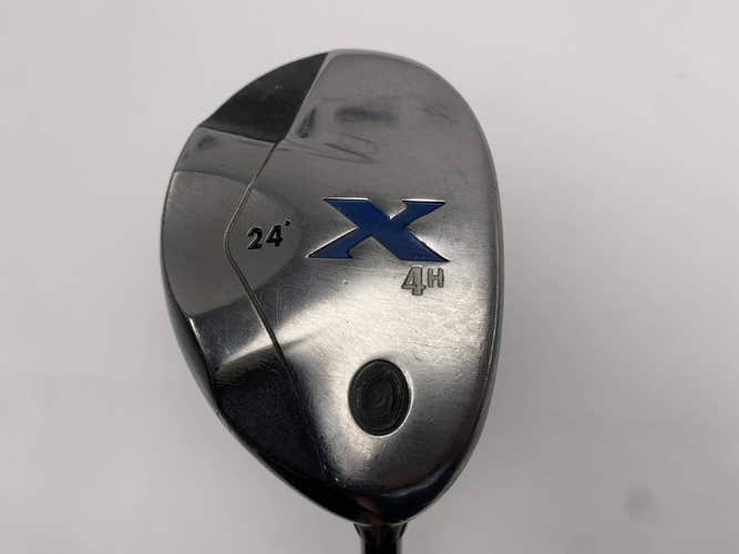 Callaway X 4 Hybrid 24* 80g Stiff Graphite Mens RH