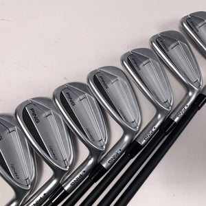 Ping i240 Iron Set 5-PW+AW Blue Dot 1* Up Alta CB AWT Regular Graphite Mens RH