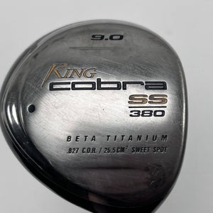 Cobra SS 380 Driver 9* Graphite Design YS-5.1 55g Stiff Graphite Mens RH
