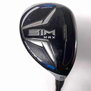 TaylorMade SIM MAX 5 Hybrid 25* Fujikura Ventus Blue 5A Senior Graphite Mens RH