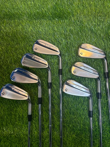 2024 TaylorMade P770 Iron Set (4-PW) | Nippon Modus3 Tour 105 Stiff | Golf Pride standard grip