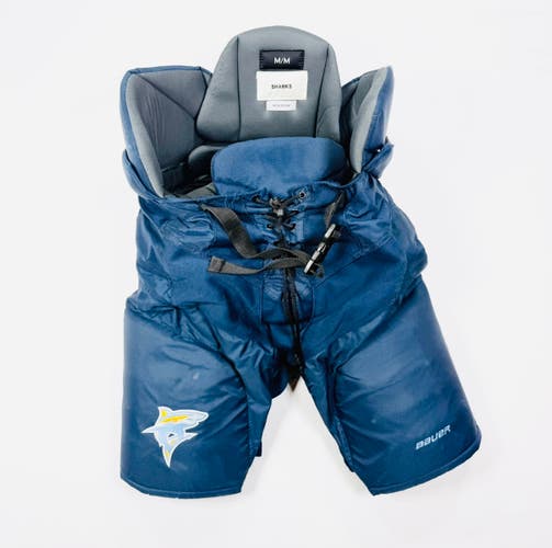 Navy Blue Bauer Nexus Pro Hockey Pants-Medium
