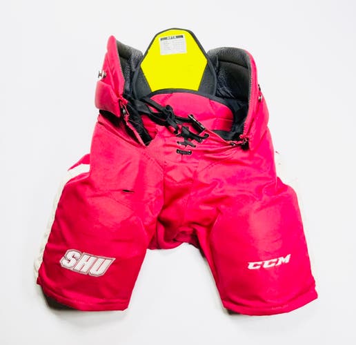 Sacred Heart University Red CCM HPTK Hockey Pants-Medium