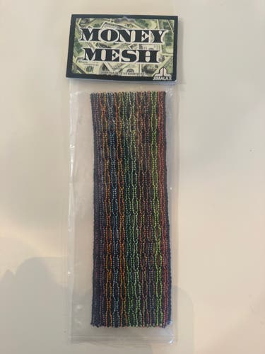 Jimalax Money Mesh Lacrosse Mesh Black Rainbow NEW