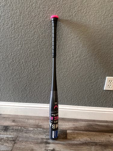 2026 Combat MFG Spec A1 Alloy BBCOR Certified Bat (-3) 30 oz 33" (New) BLACK/PINK