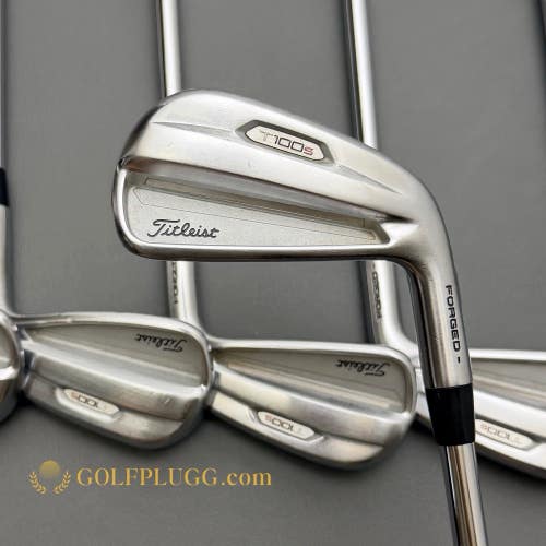 Titleist T100S 2021 Iron Set 4-PW / Dynamic Gold X100 Steel, X Stiff (169)