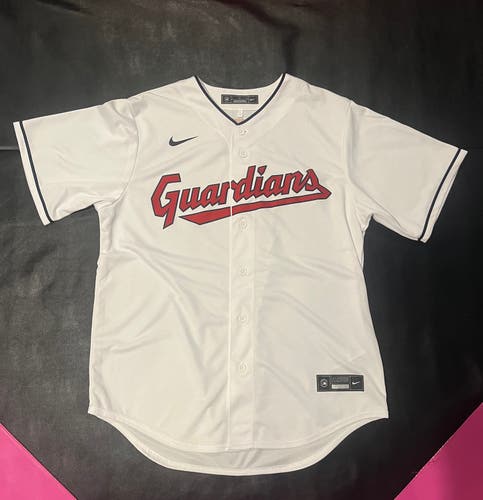 Cleveland Guardians White Large Men's Nike Jersey (New)