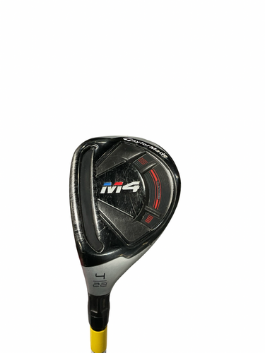 Used Taylormade M4 Mens Hybrid Club LH 4 Hybrid 11834-S000053395