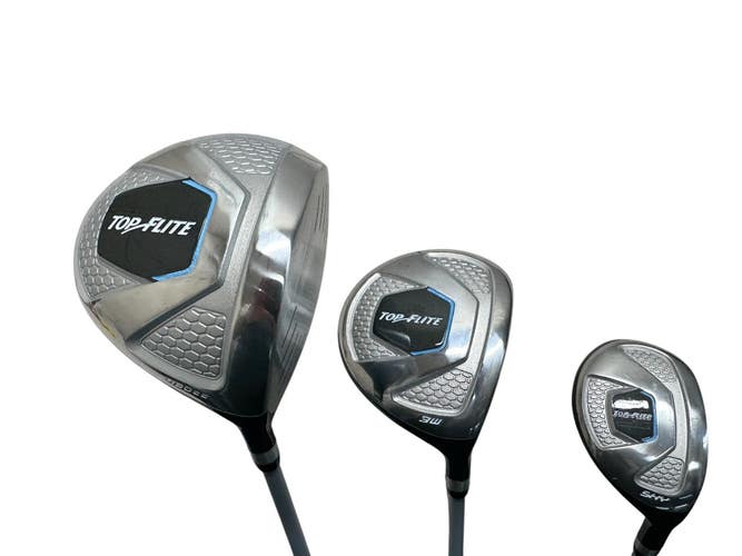 Used Top Flite WOMENS GOLF SET Womens Package Set RH Grey 10 Piece 11835-S000209617