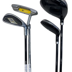 Used Tour X JR GOLF SET Jr Package Set RH Black And Yellow 5 Piece 11835-S000209757