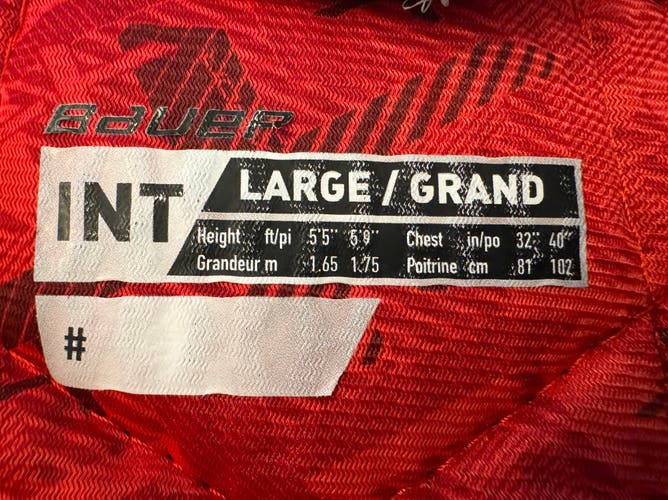 Intermediate Large Bauer Vapor 3X Shoulder Pads