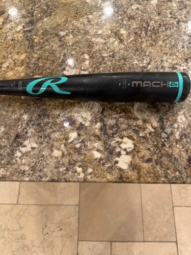 2025 Rawlings Mach AI Alloy BBCOR Certified Bat (-3) 28 oz 31"
