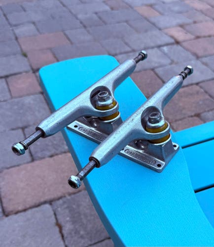 Stage-10 Independent 215mm Skateboard Trucks USA Stamped (Set Of 2) Gently Used