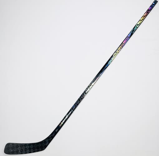 Custom Silver Bauer Twitch-RH-87 Flex-Tavares Pro Curve-Grip