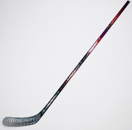 Custom Red Bauer Twitch-RH-77 Flex-Polishchuk Pro Curve-Grip W/ Spiral Texture