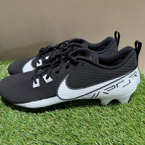 Nike Vapor Edge Speed 360 2 Football Cleats Black White Men 13.5 DA5455-001 NEW