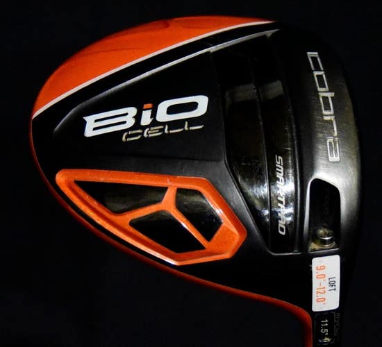 COBRA BIO CELL DRIVER LOFT 9.0-12.0, SHAFT 45 IN, REGULAR FLEX, RIGHT HANDED