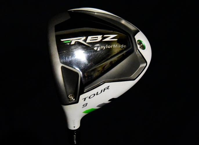 TAYLORMADE ROCKETBALLZ TOUR DRIVER LOFT 9, SHAFT 46 IN, STIFF FLEX, LEFT HANDED