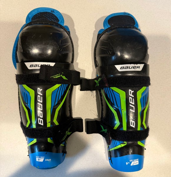 Junior Bauer X- 9" Shin Pads (Used)