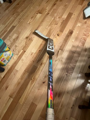 Senior CCM XF Pro Regular Goalie Stick 26" Paddle (Used)