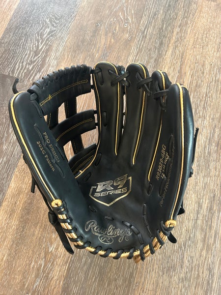 Rawlings R9 RH Outfield Baseball Glove 12.75" (Used)