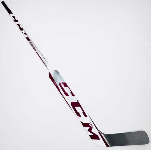 New Custom Maroon CCM EFLEX5 Pro Goalie Stick- 26" Paddle