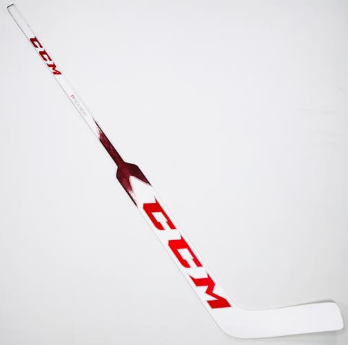 New Custom Maroon CCM Premier Goalie Stick- 26" Paddle