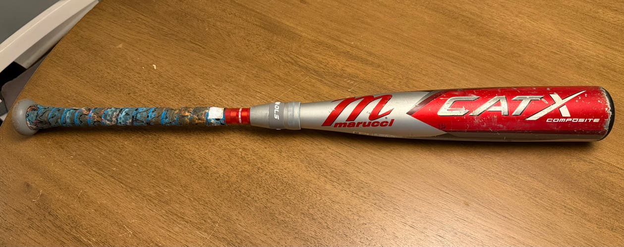 2023 Marucci CAT X Composite USSSA Certified Bat (-10) 19 oz 29" (Used)